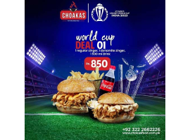 Choakas Foods World Cup Deal 1 For Rs.850/-